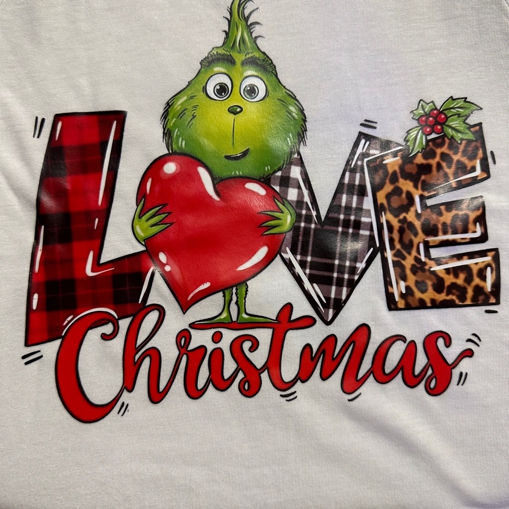 Grinch Christmas Love Graphic Tee